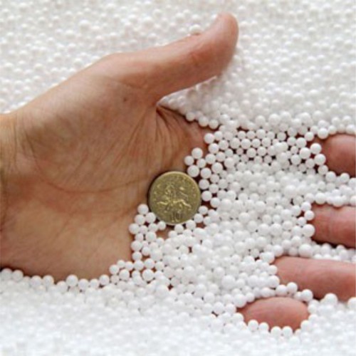 Polystyrene bean bag top - bag,