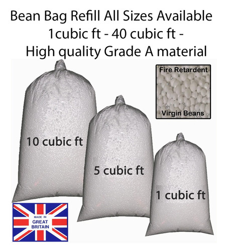 Polystyrene bean bag refill - bag,