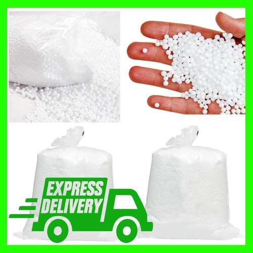 Small round white polystyrene - white,